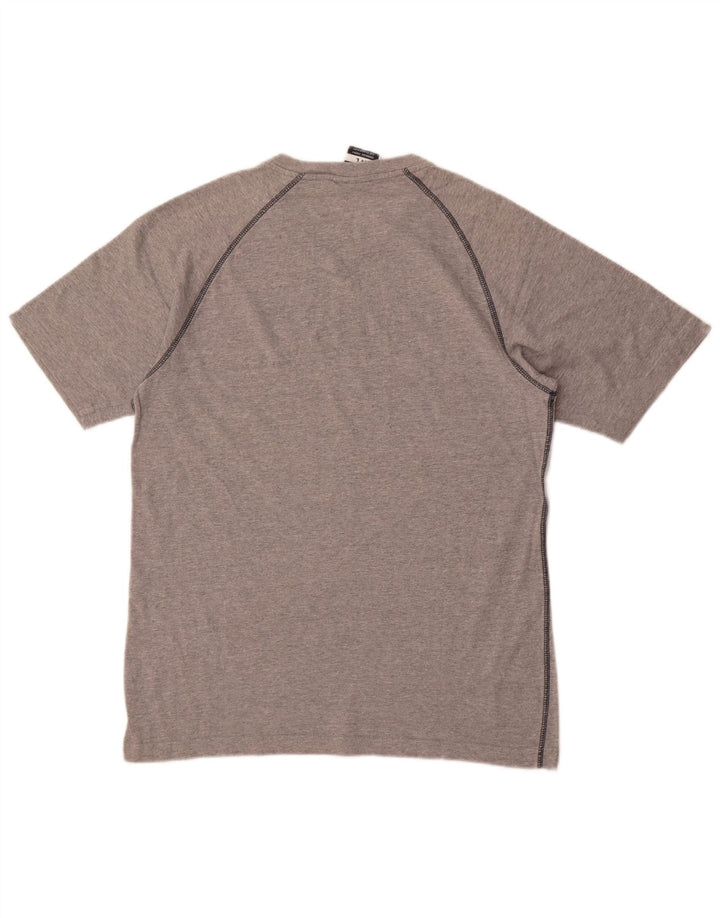 Champion Herre T-Shirt Top Stor Grå Flecked Bomuld