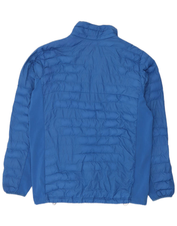 Columbia Polstret Herrejakke UK 40 Stor Blå Nylon