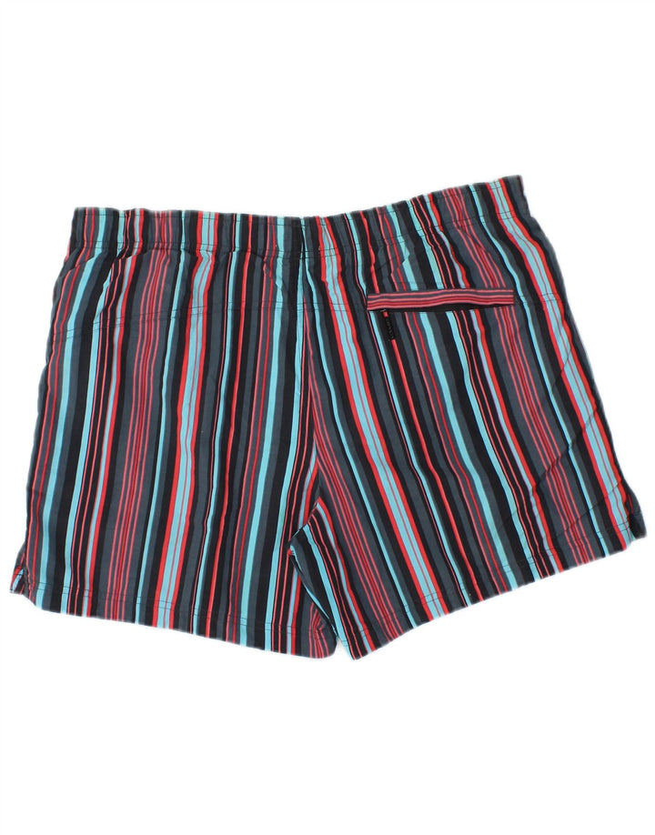 CALVIN KLEIN Badeshorts til mænd Medium flerfarvet stribet nylon