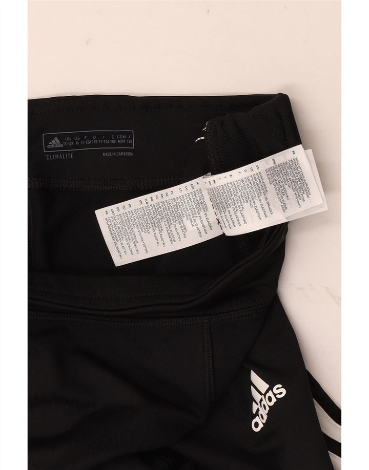 Adidas Girls Climalite Capri Leggings 11-12 år Sort polyester