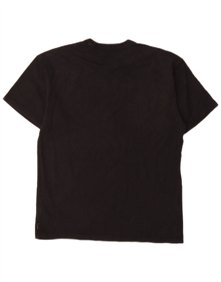 Nike T-shirt top mellem sort bomuld til mænd