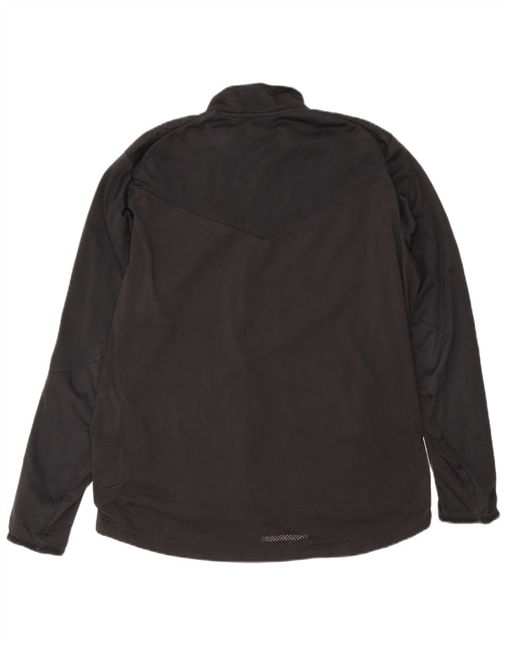 Nike herre Dri Fit træningsdragt topjakke XL marineblå polyester