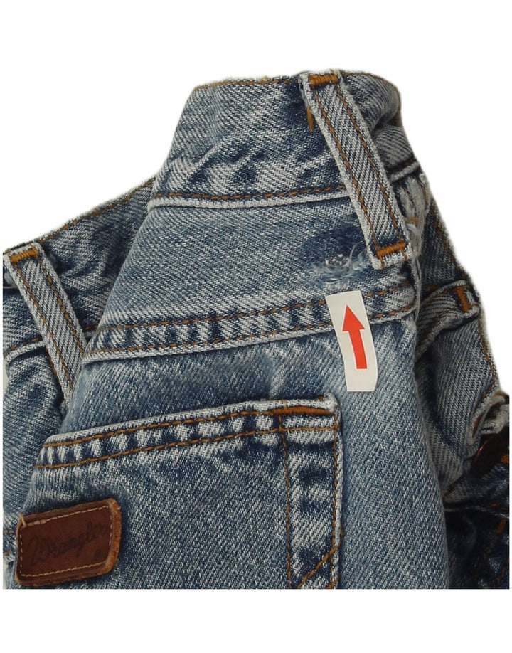 Wrangler herre tilspidsede jeans W32 L30 blå bomuld