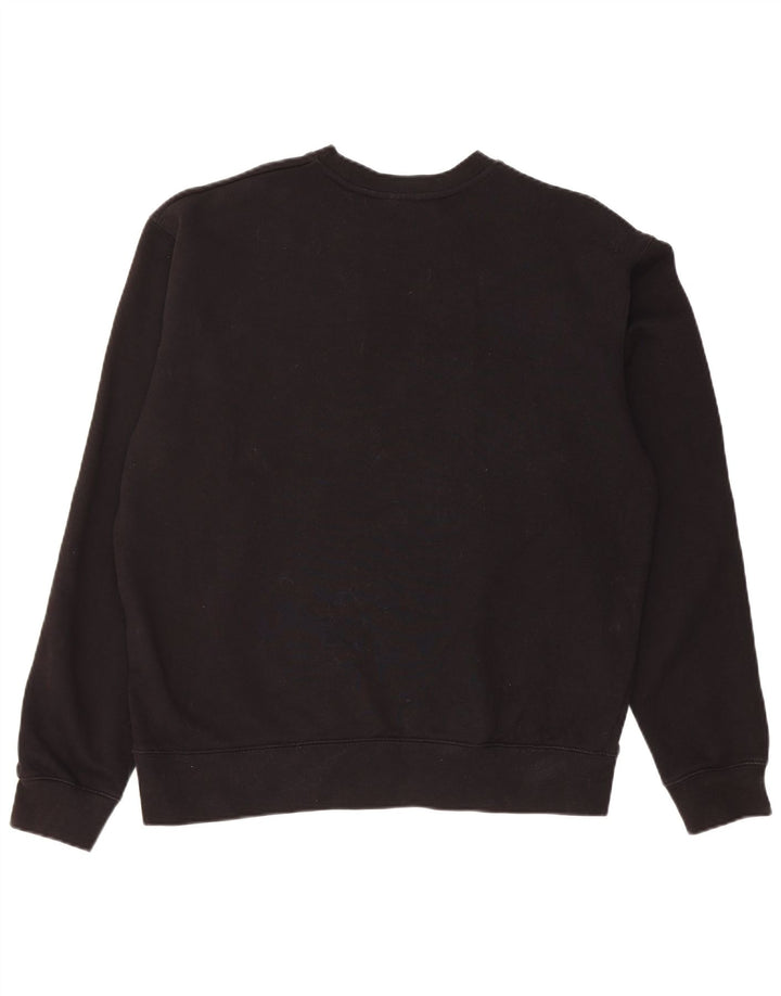 Zara Herre Sweatshirt Jumper Medium Sort Bomuld
