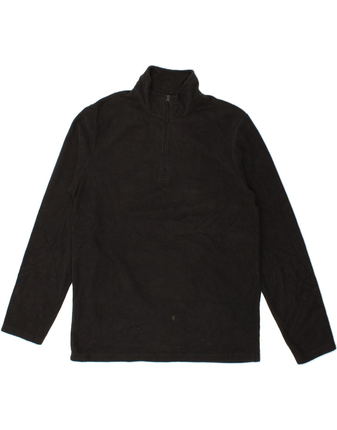 MOUNTAIN WAREHOUSE Mens Fleece Jumper Medium Black Polyester Vintage Mountain Warehouse and Second-Hand Mountain Warehouse from Messina Hembry 