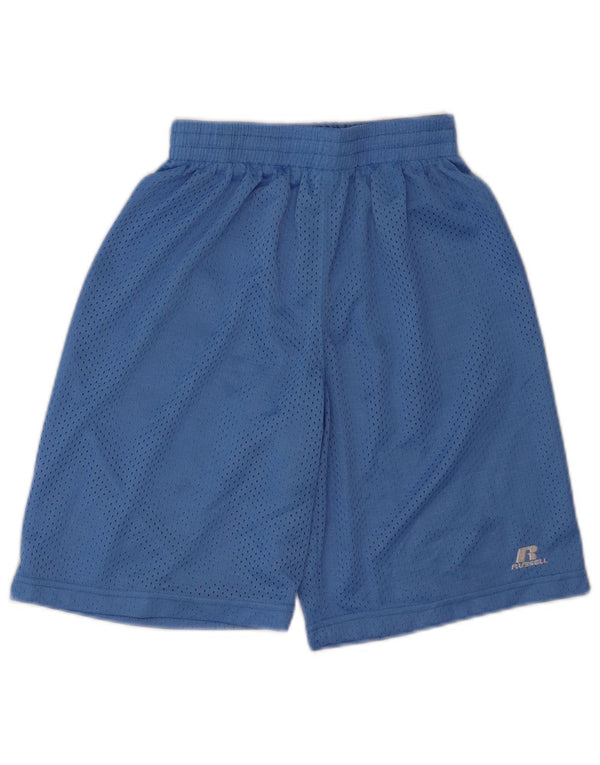 Russell Athletic Boys Sports Shorts 10-11 år Blå polyester