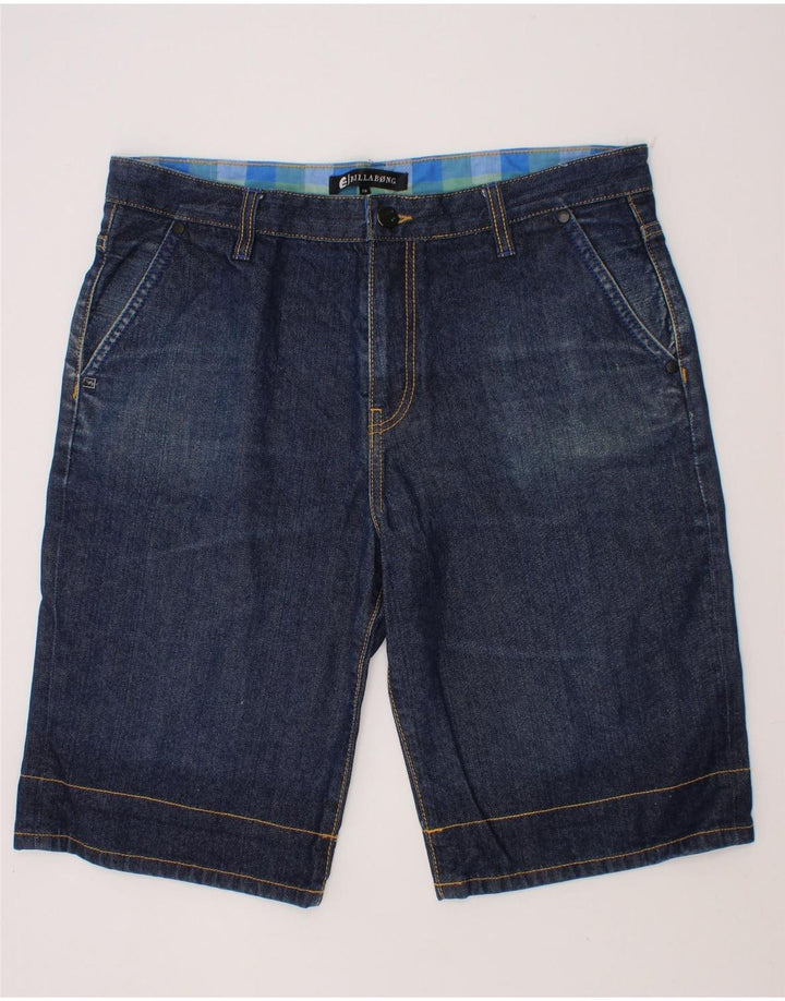 BILLABONG Boys Denim Shorts 15-16 Years Blue Cotton Vintage Billabong and Second-Hand Billabong from Messina Hembry 