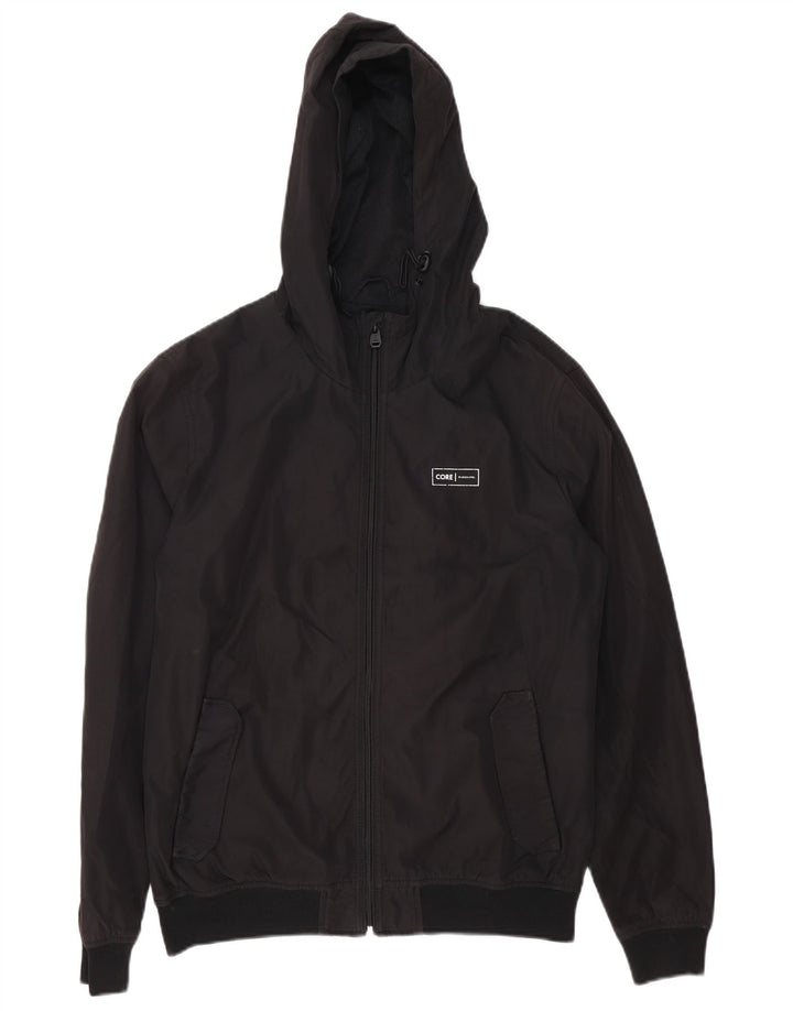 JACK & JONES Bomberjakke med hætte til mænd UK 38 Medium Sort