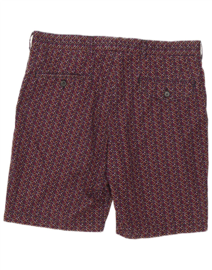 French Connection Herre Chino Shorts W34 Stor Flerfarvet Geometrisk