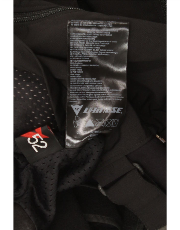 Dainese Racerjakke til mænd str. 52 Medium Sort Colourblock Nylon