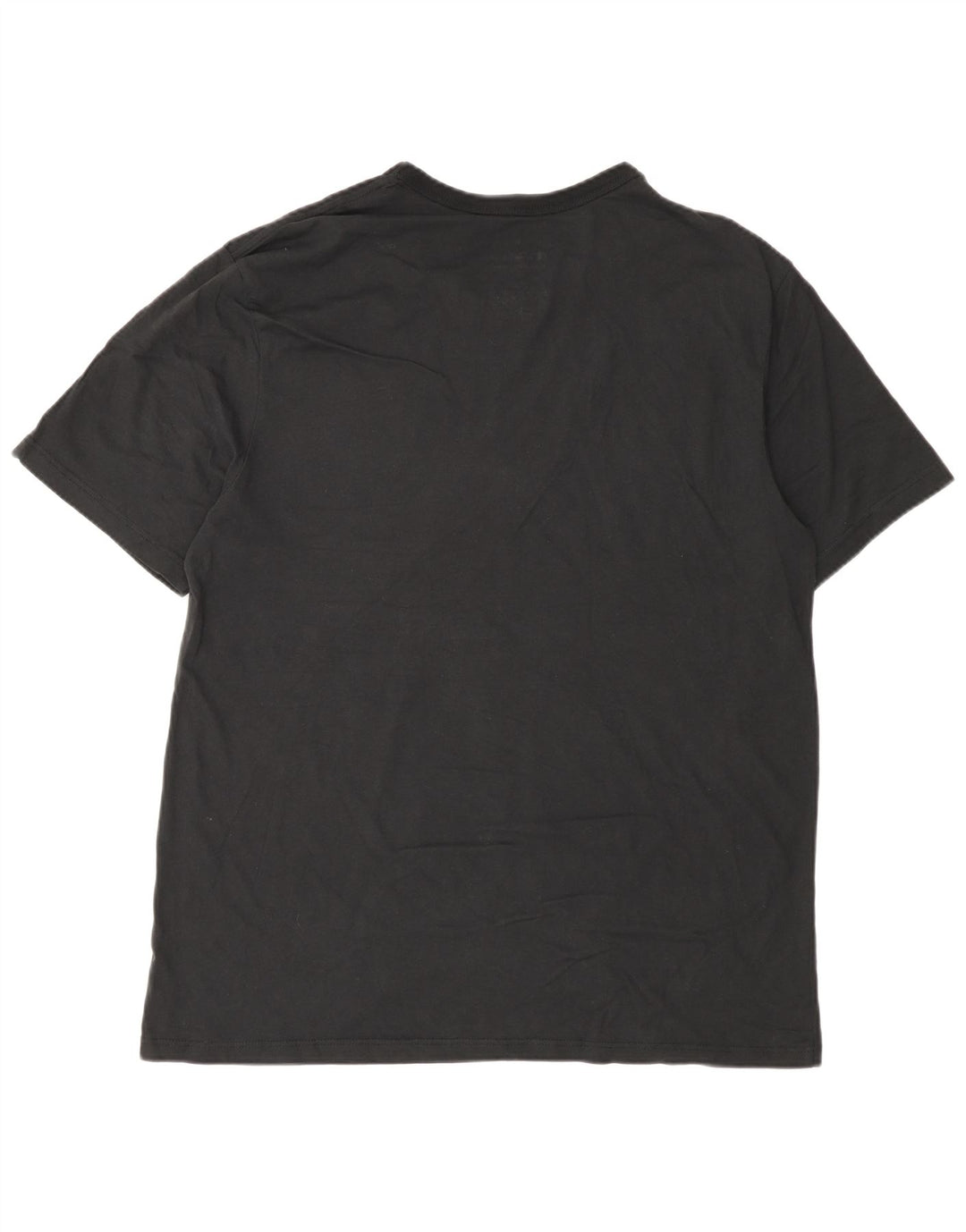 Champion Herre grafisk T-shirt Top Stor sort bomuld