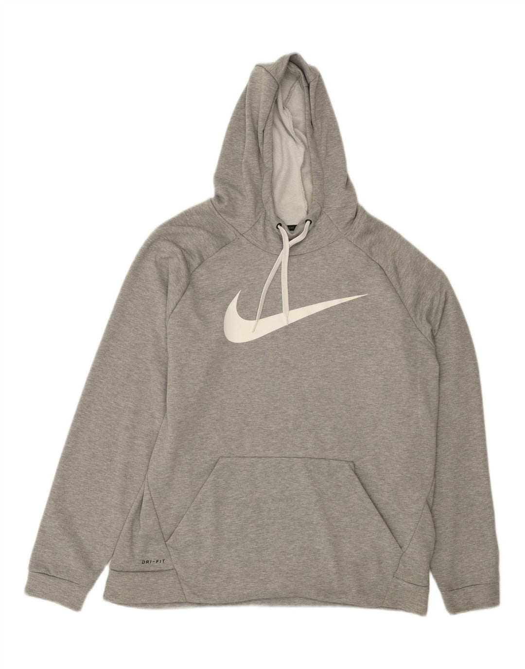 Nike Grafisk hættetrøje til mænd XL Grå Flecked Polyester