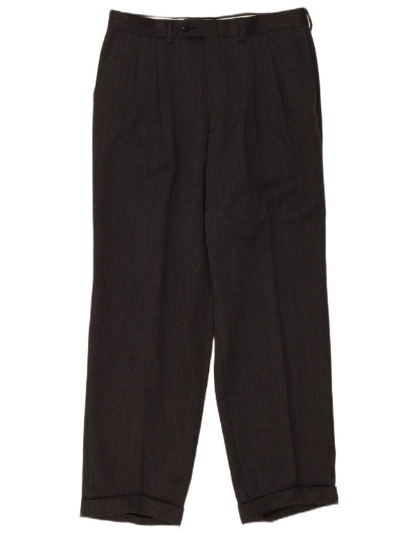 Cacharel Herre Pegged Suit Bukser IT 50 Large W34 L31 Grå