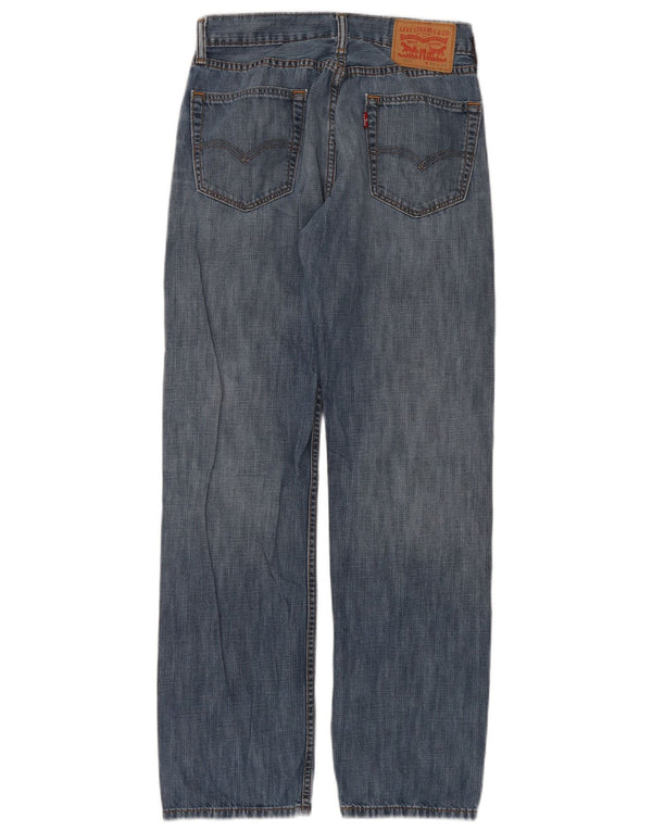 Levi's Herre 505 lige jeans W30 L32 blå bomuld
