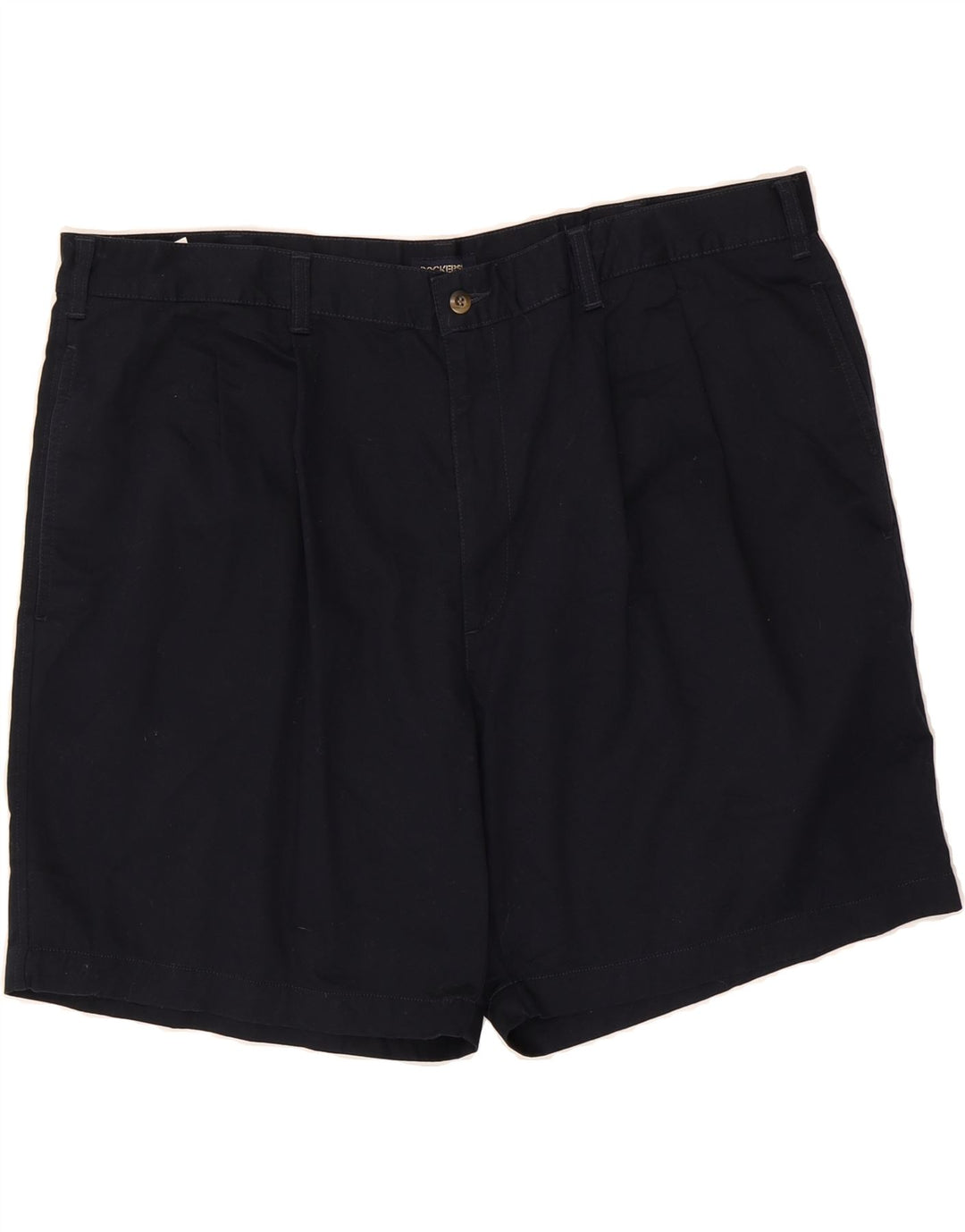 DOCKERS Mens Chino Shorts W42 2XL Navy Blue Cotton Vintage Dockers and Second-Hand Dockers from Messina Hembry 