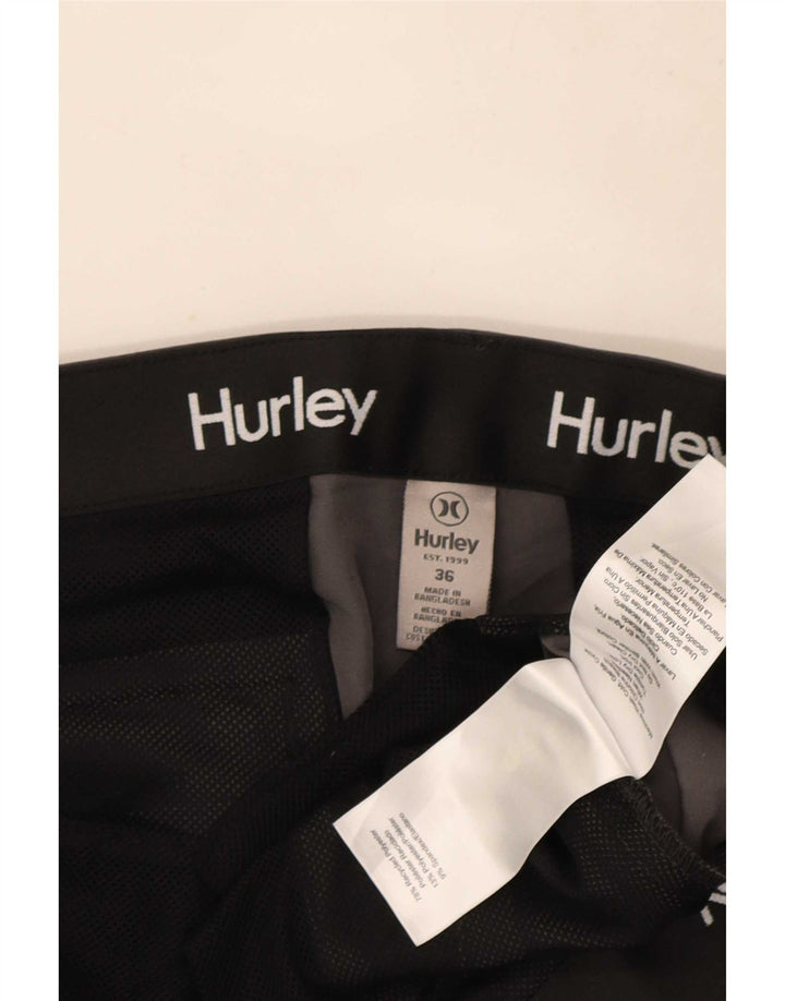 Hurley Herre Chino Shorts W36 Large Grå Polyacryl