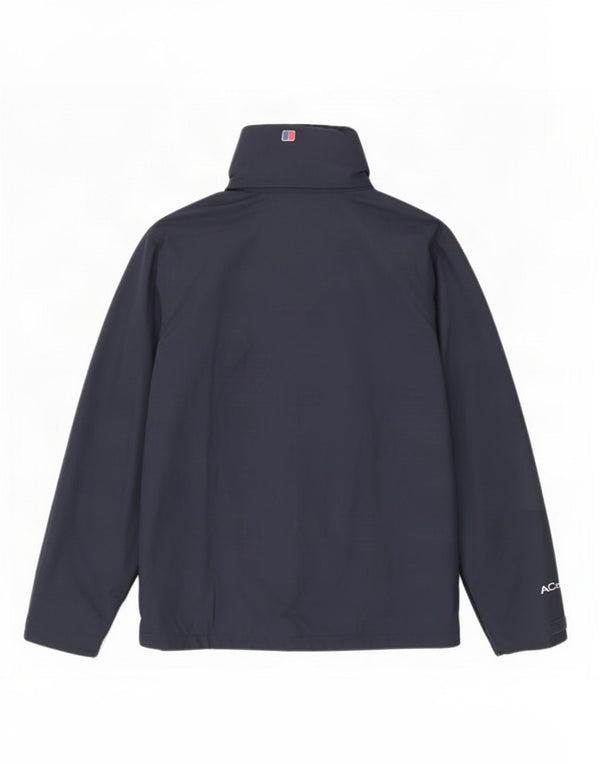 Berghaus Herre Hættevindjakke UK 40 Large Navy Blue Polyamide
