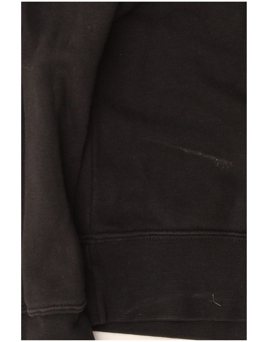 Nike Dame Oversized Sweatshirt Jumper UK 10 Small Black Bomuld
