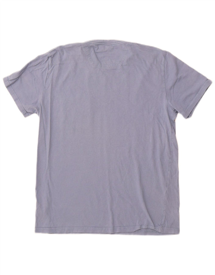 JOULES Herre T-Shirt Top Medium Blå Bomuld