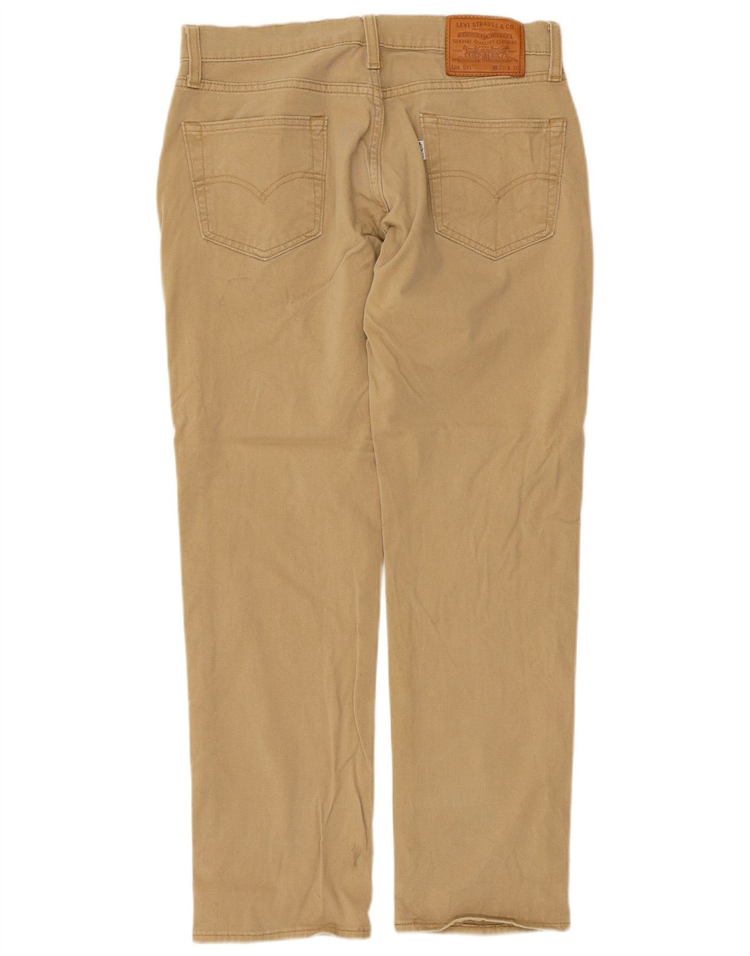 Levi's Herre 511 Slim Casual Bukser W30 L30 Beige Bomuld