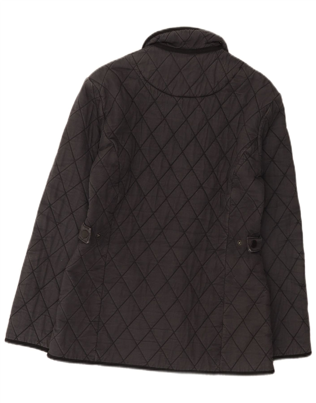 Barbour Quiltet jakke til kvinder UK 8 Small Navy Blue