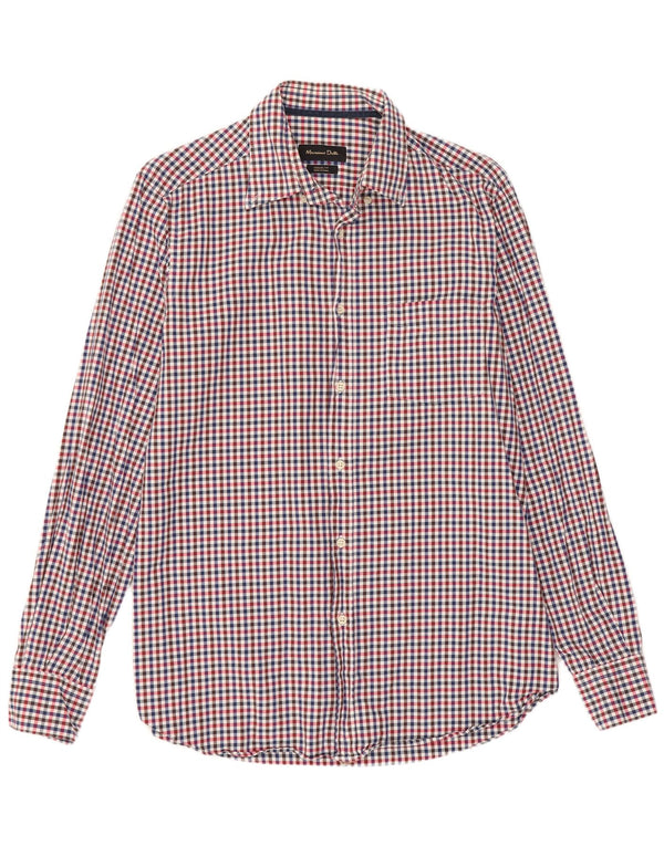 Massimo Dutti Herre Casual Fit skjorte Medium Flerfarvet Gingham Cotton