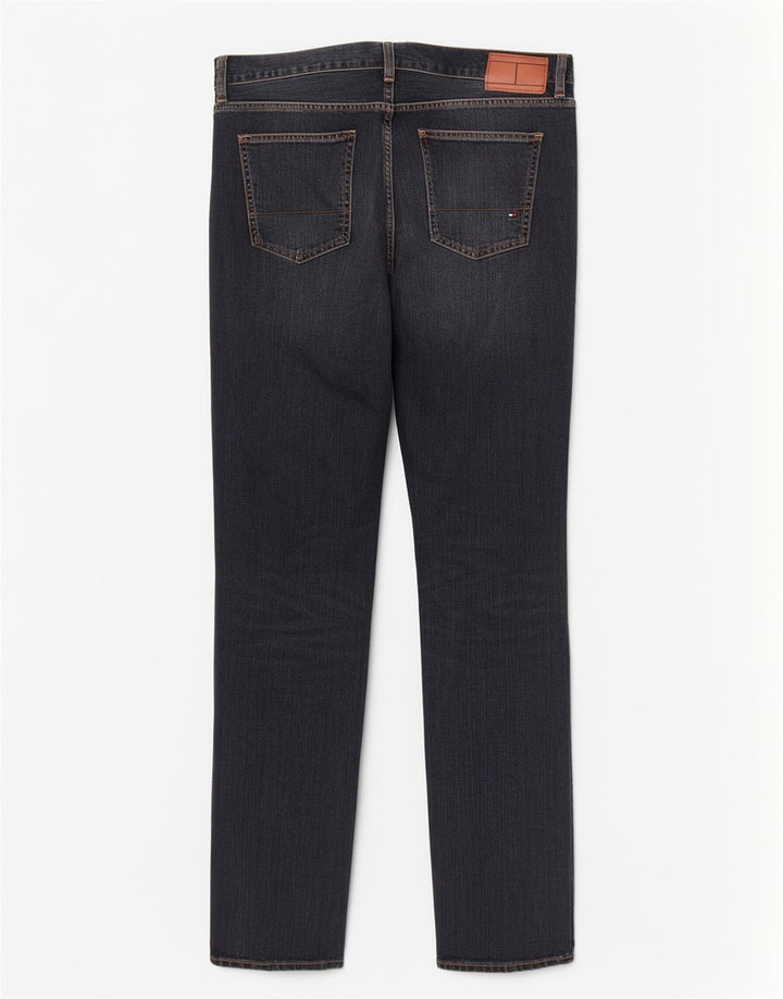 Tommy Hilfiger Lige Jeans til kvinder W31 L32 Blå Bomuld