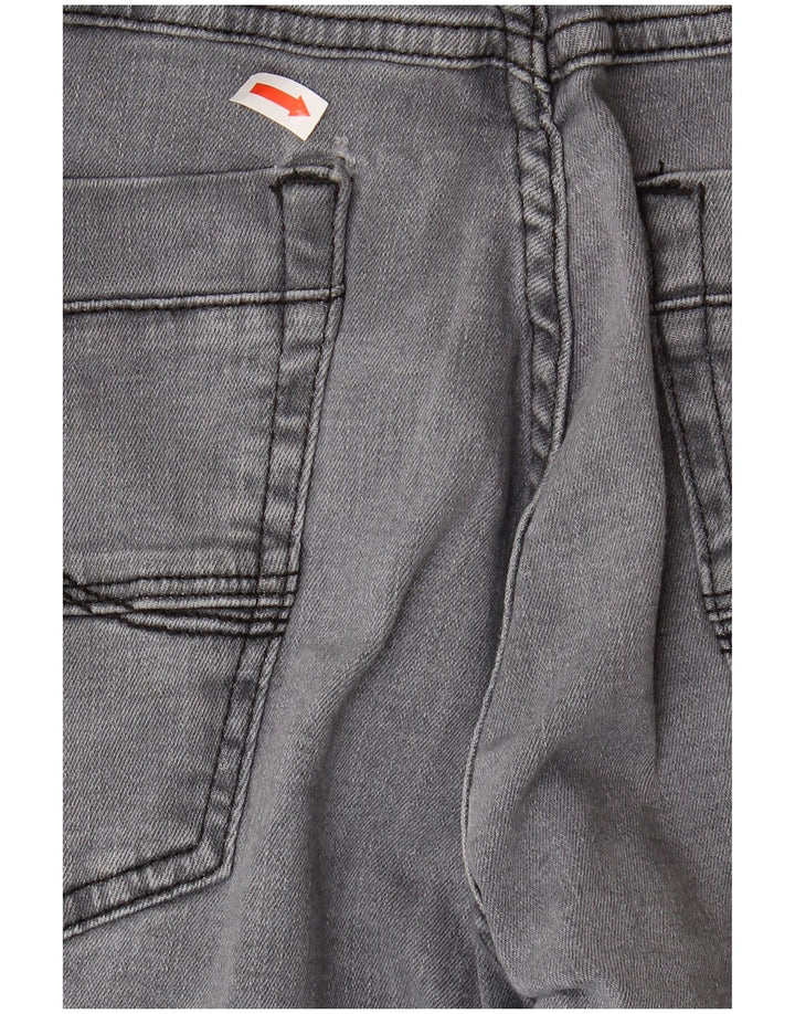 MUSTANG Mens Washington Slim Jeans W36 L32 Grey Cotton