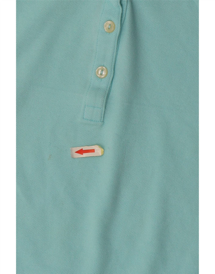 Lacoste Dame Polo Shirt Størrelse 46 XL Blå Bomuld