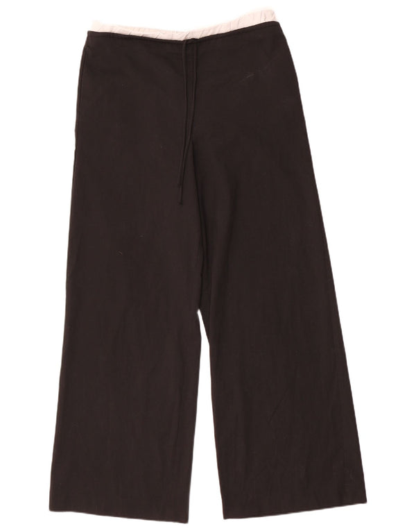 Zara Damebukser med brede ben Small W26 L30 Sort polyester