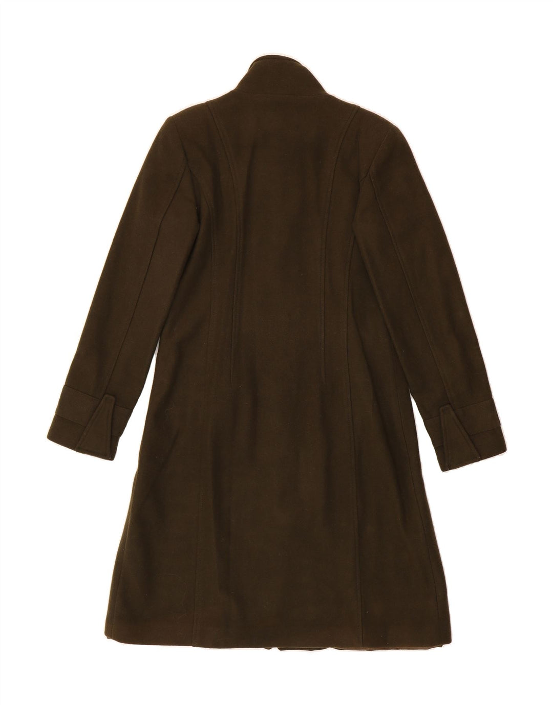 GUESS Womens Overcoat IT 48 XL Green Virgin Wool Vintage Guess and Second-Hand Guess from Messina Hembry 