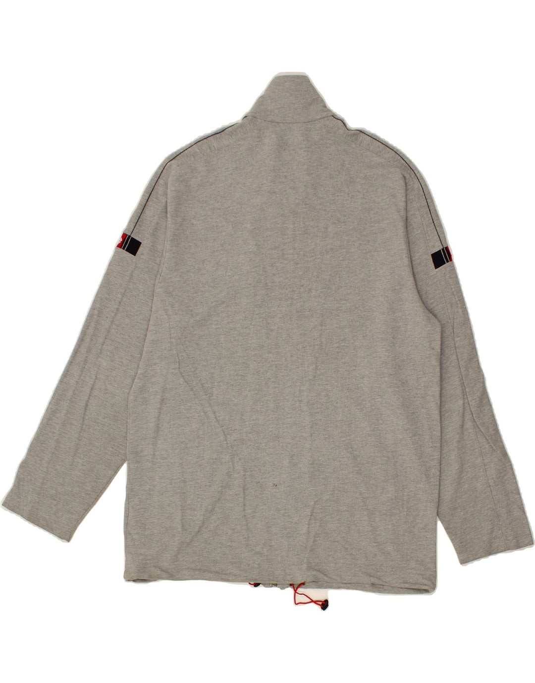 LOTTO Mens Tracksuit Top Jacket Large Grey Cotton Vintage Lotto and Second-Hand Lotto from Messina Hembry 