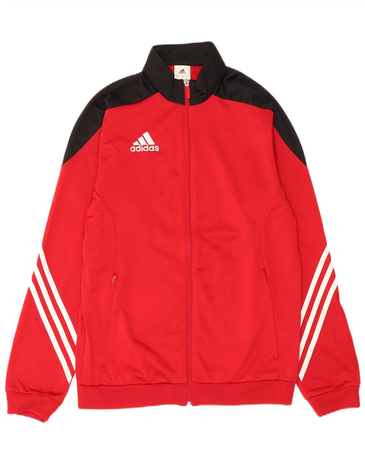 Adidas Træningsdragt til mænd Top jakke Lille Rød Colourblock Polyester