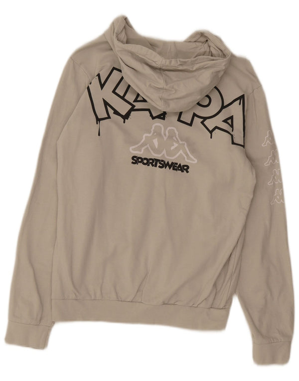 Kappa Boys Grafisk Hoodie Jumper 15-16 år Beige