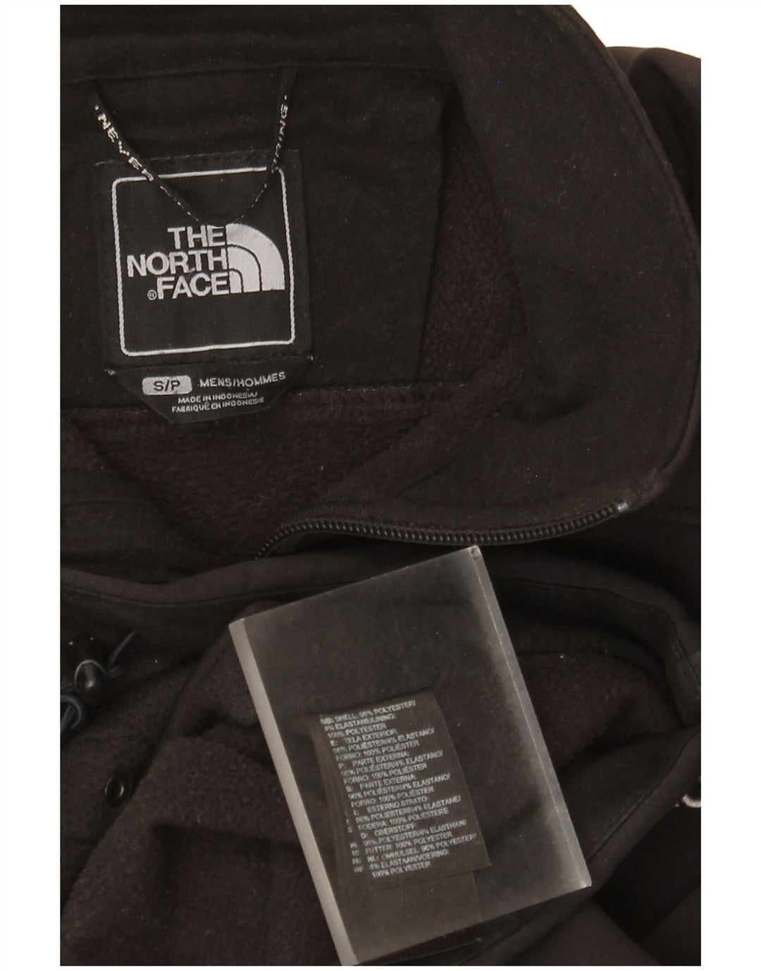 The North Face Herre Windbreaker Jacket UK 36 Small Black Polyester