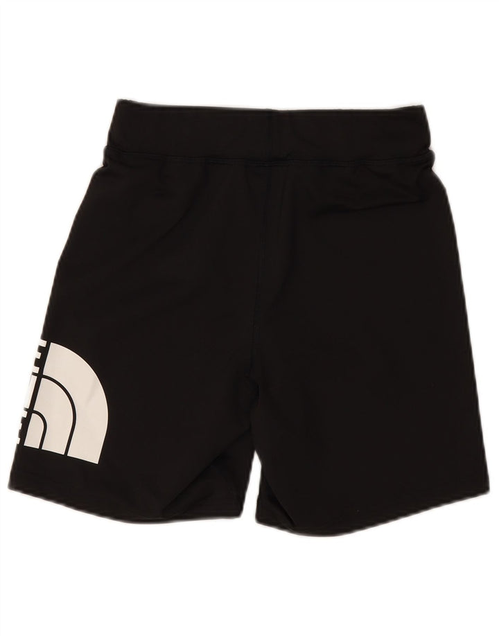 The North Face Graphic Sports Shorts til kvinder UK 8 Small Black Polyester