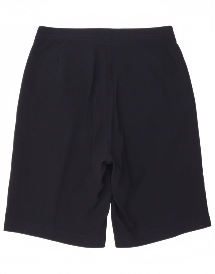 ADIDAS Womens Bermuda Shorts UK 16 Large W30 Navy Blue Polyamide Vintage Adidas and Second-Hand Adidas from Messina Hembry 