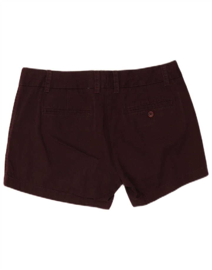 J. CREW Chino Shorts til kvinder US 8 Medium W32 Brun Bomuld