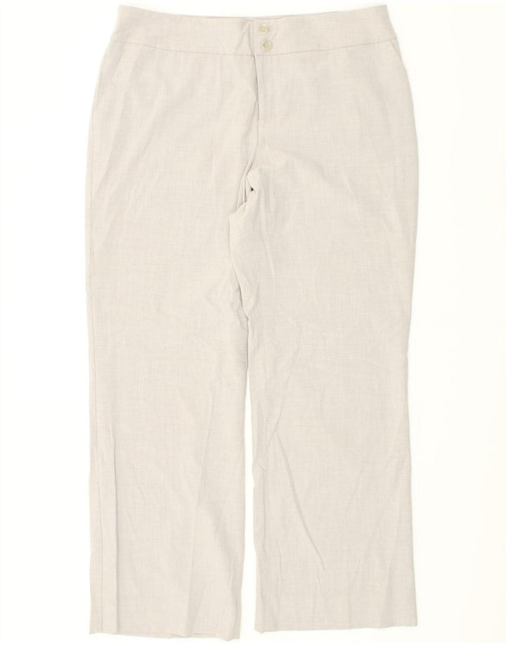 MOSSIMO Womens Straight Chino Trousers US 16 2XL W38 L31 Grey Polyester Vintage Mossimo and Second-Hand Mossimo from Messina Hembry 