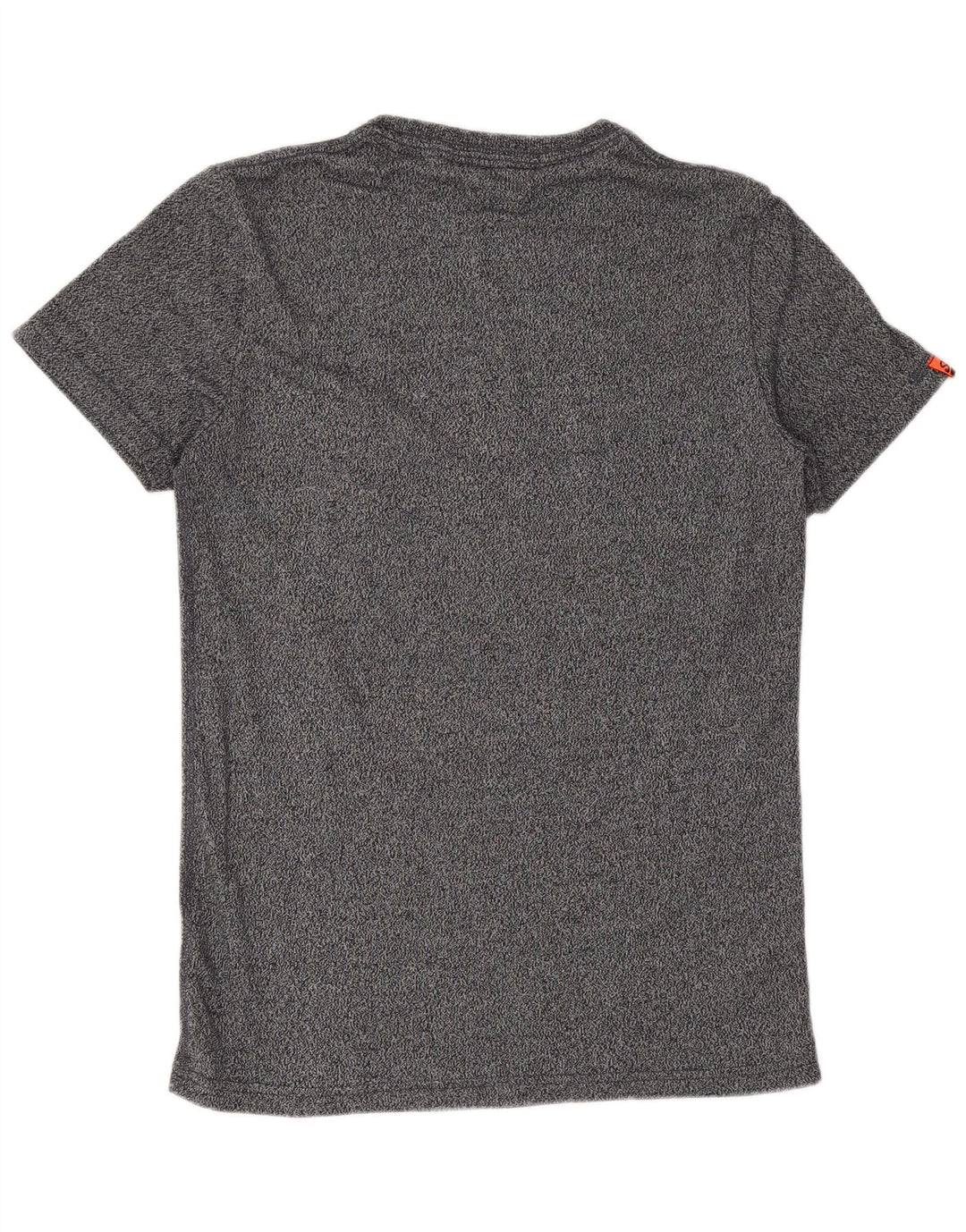 Superdry Grafisk T-shirt top til mænd, lille marineblå flækket bomuld