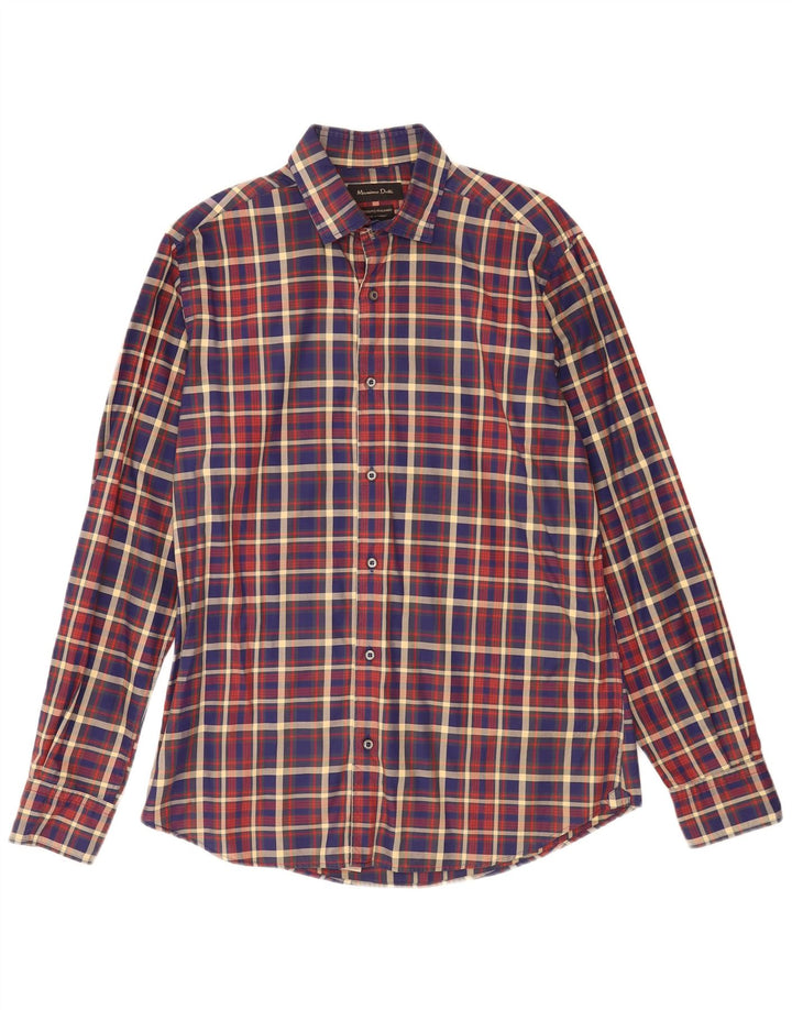 Massimo Dutti Herreskjorte Medium Flerfarvet Ternet