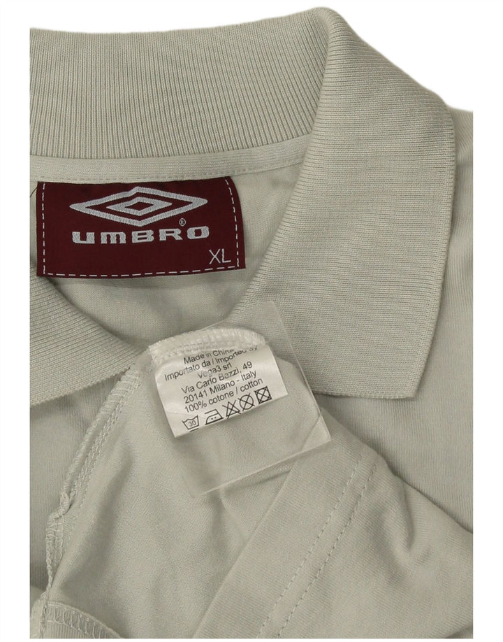 Umbro Herre Polo Shirt XL Grøn Bomuld