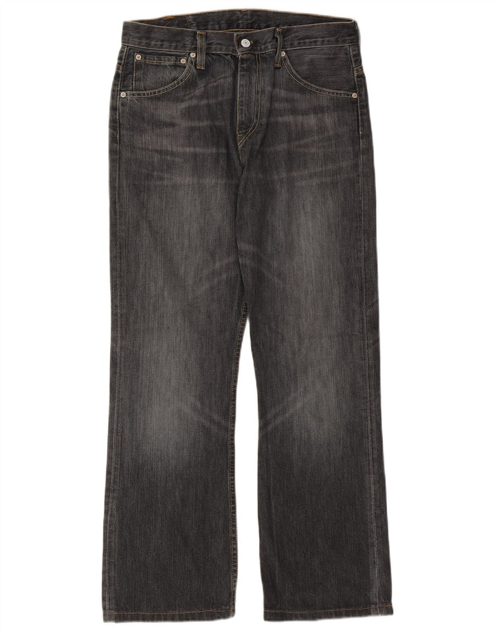 Levi's Herre 507 Bootcut Jeans W31 L29 Sort bomuld