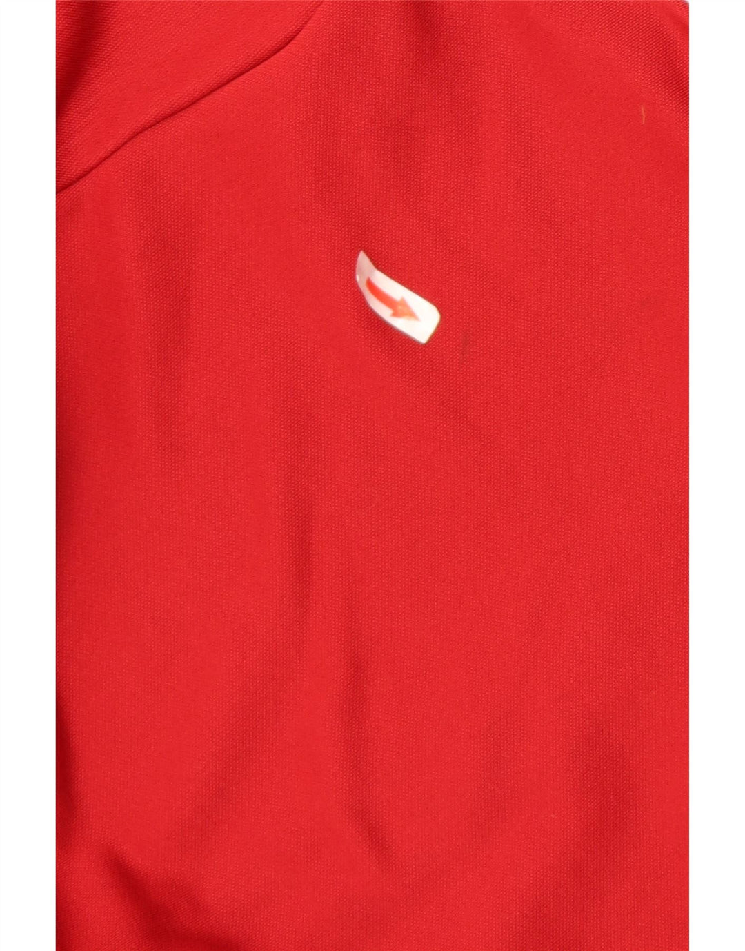 Adidas træningsdragt topjakke til kvinder UK 12/14 Medium rød polyester