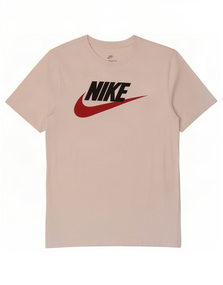 Nike grafisk T-shirt top til mænd, lille hvid