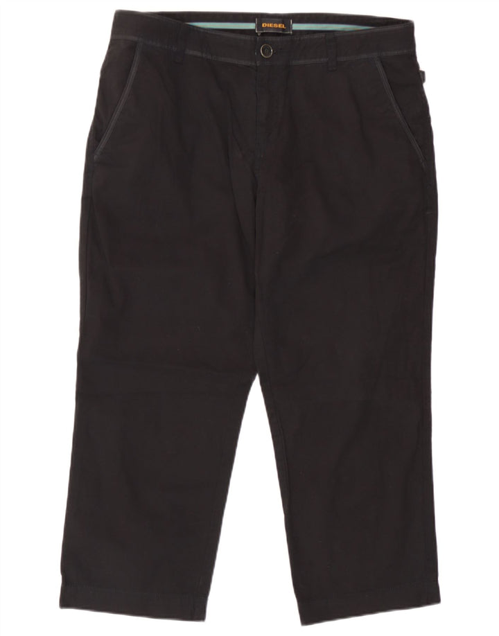 Diesel Dame Capri Bukser W34 L22 Sort Bomuld