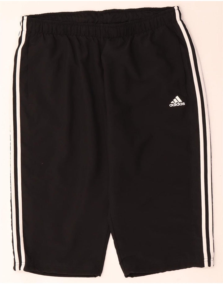 Adidas Herre Bermuda Sport Shorts 2XL Sort Polyester