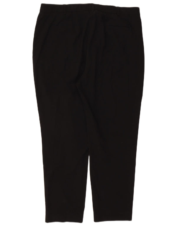 Marks & Spencer Damebukser med høj talje jakkesæt UK 18 XL W36 L27 Sort