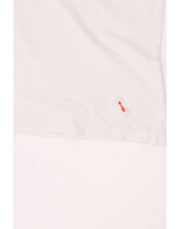 Kappa Boys Grafisk T-Shirt Top 11-12 År Hvid