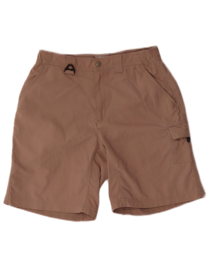 Columbia Dame Cargo Shorts Små W26 Beige Nylon